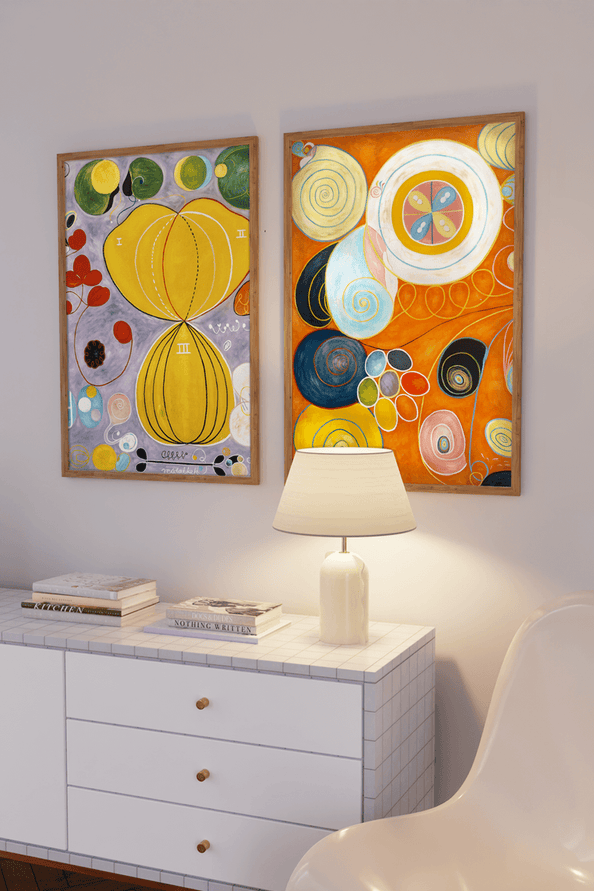 Reproduction Hilma af Klint en situation