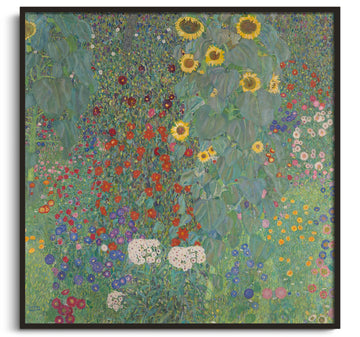 Reproduction Jardin aux tournesols Klimt – peinture à l'huile