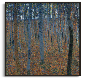 Reproduction Forêt de bouleaux Klimt – peinture à l'huile