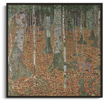 Reproduction Bois de bouleaux Klimt – peinture à l'huile