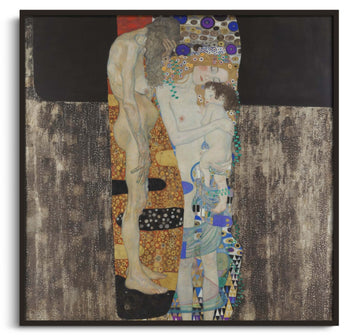 Reproduction Les Trois Âges de la femme Klimt – peinture à l'huile