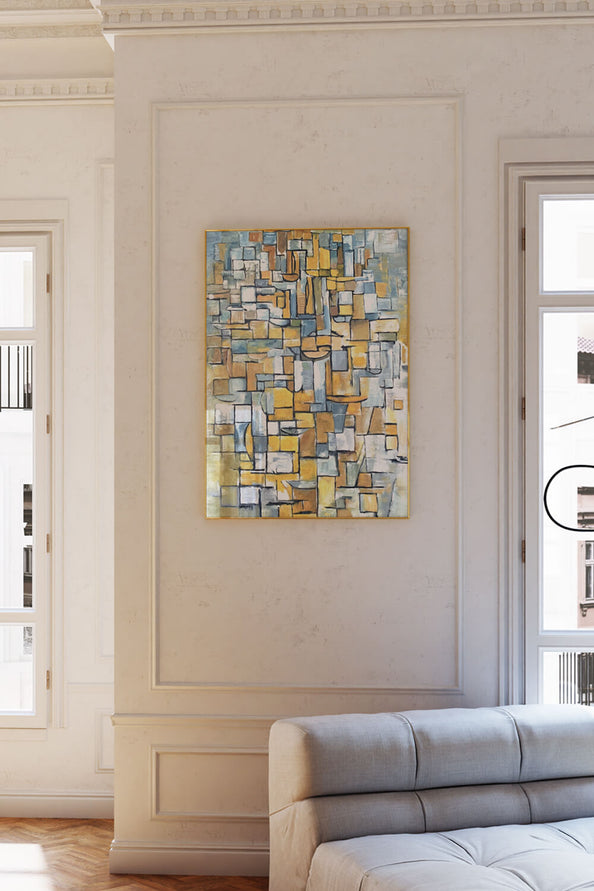 Reproduction Mondrian en situation