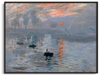 Reproduction Impression soleil levant Monet – peinture à l'huile