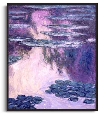 Reproduction Nymphéas V Monet – peinture à l'huile