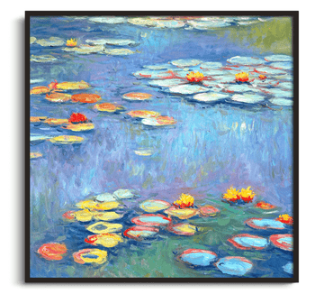 Reproduction Nymphéas VII Monet – peinture à l'huile