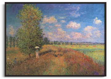 Reproduction Champ de coquelicots en été Monet – peinture à l'huile