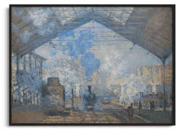 Reproduction La Gare Saint-Lazare Monet – peinture à l'huile